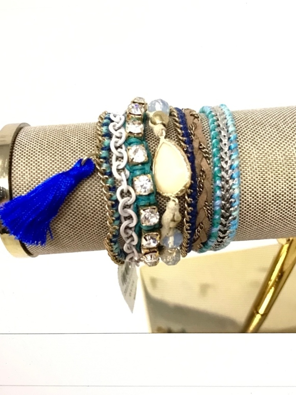 EXPRESS Boho Multi Strand Magnetic Bracelet NWT